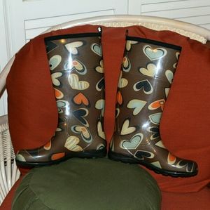 HOST PICK 10/19/20 KAMIK rain boots brown EUC new